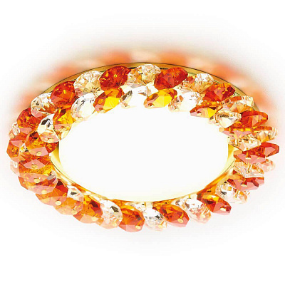 Точечный светильник встраиваемый Ambrella light G206 TI/G