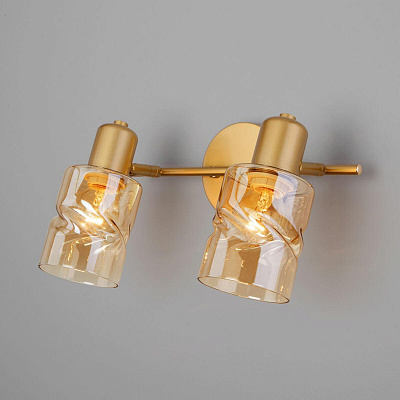 Спот Eurosvet 20120/2 перламутровое золото