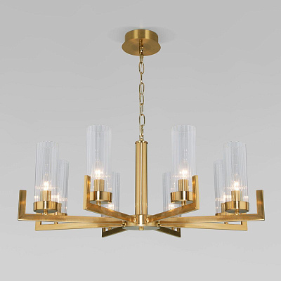 Люстра подвесная Eurosvet 60133/8 латунь